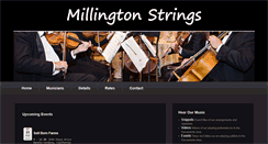 Desktop Screenshot of millingtonstrings.com