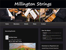 Tablet Screenshot of millingtonstrings.com